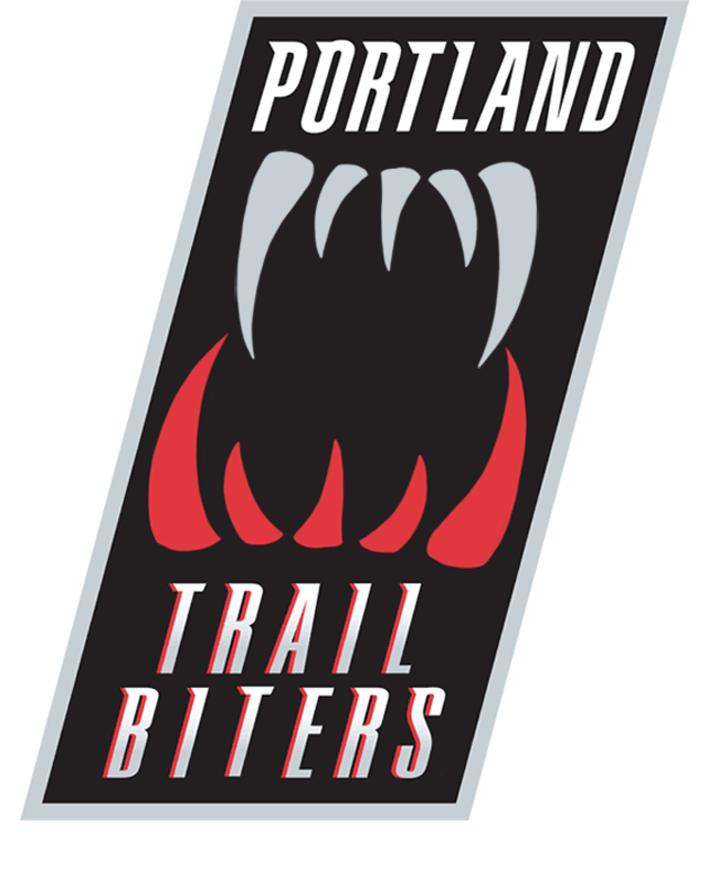 Portland Trail Blazers Halloween 2005-Pres Primary Logo iron on transfers
